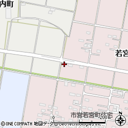 群馬県館林市若宮町2872-1周辺の地図