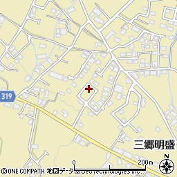長野県安曇野市三郷明盛1138-21周辺の地図