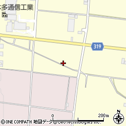 長野県安曇野市三郷温4750-1周辺の地図