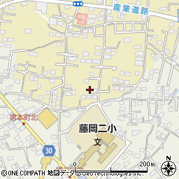 群馬県藤岡市中栗須77-7周辺の地図