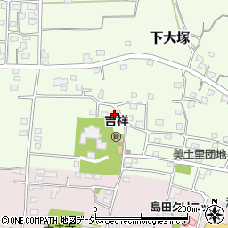 群馬県藤岡市下大塚674-11周辺の地図