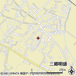 長野県安曇野市三郷明盛1137-7周辺の地図