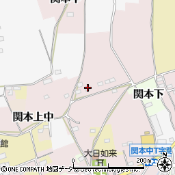 茨城県筑西市関本中1039周辺の地図