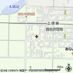 群馬県高崎市吉井町長根1397周辺の地図