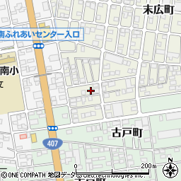 群馬県太田市末広町1224周辺の地図