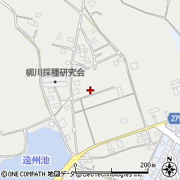 株式会社柳川採種研究会　農場周辺の地図
