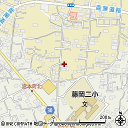 群馬県藤岡市中栗須76-18周辺の地図