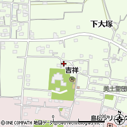 群馬県藤岡市下大塚674-6周辺の地図