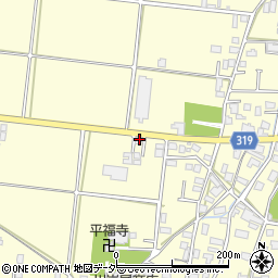 長野県安曇野市三郷温4132-2周辺の地図