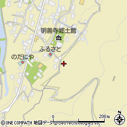 岐阜県大野郡白川村荻町607-1周辺の地図