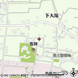 群馬県藤岡市下大塚655-6周辺の地図