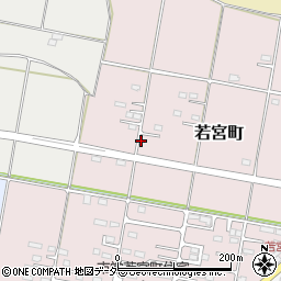 群馬県館林市若宮町2839周辺の地図