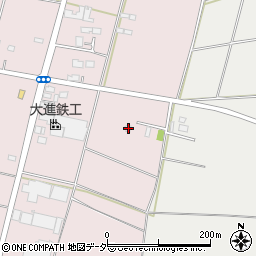 栃木県小山市東黒田275-7周辺の地図
