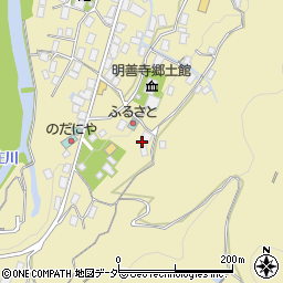 岐阜県大野郡白川村荻町584-1周辺の地図