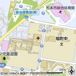 長野県松本市美須々周辺の地図
