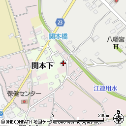 茨城県筑西市関本中1094周辺の地図
