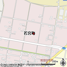 群馬県館林市若宮町2802周辺の地図