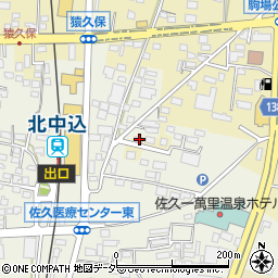 長野県佐久市猿久保913-1周辺の地図
