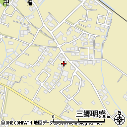 長野県安曇野市三郷明盛1137-34周辺の地図