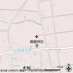 茨城県筑西市犬塚260周辺の地図