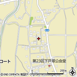 群馬県藤岡市下戸塚384周辺の地図