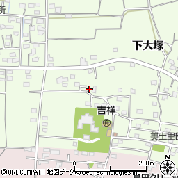 群馬県藤岡市下大塚657-6周辺の地図