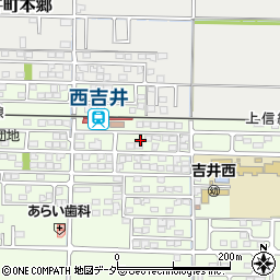 群馬県高崎市吉井町長根1367周辺の地図