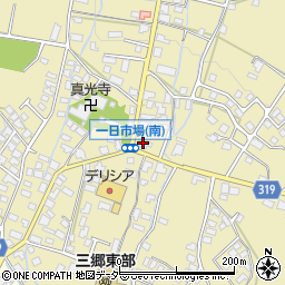 長野銀行三郷支店周辺の地図