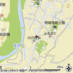 岐阜県大野郡白川村荻町25周辺の地図