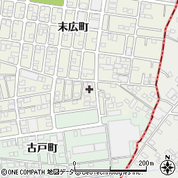 群馬県太田市末広町1229周辺の地図