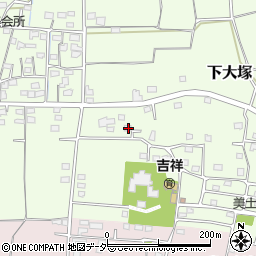 群馬県藤岡市下大塚657-2周辺の地図