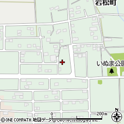 群馬県太田市岩松町190周辺の地図