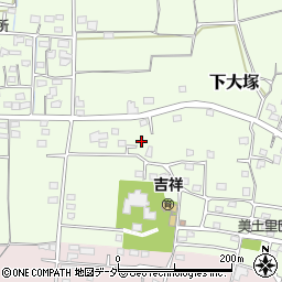 群馬県藤岡市下大塚657-5周辺の地図