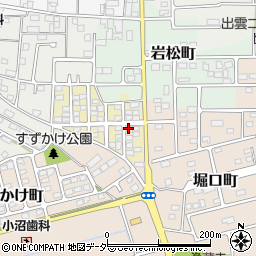 川岸商店周辺の地図