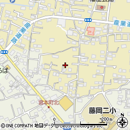 群馬県藤岡市中栗須71-3周辺の地図