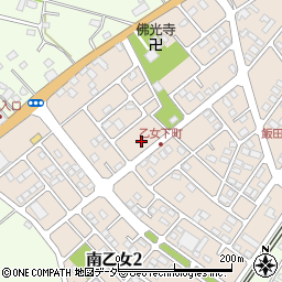 栃木県小山市南乙女1丁目5周辺の地図