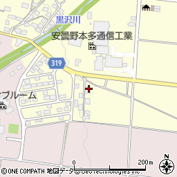 長野県安曇野市三郷温4618周辺の地図