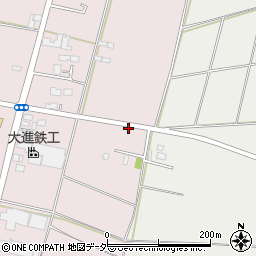 栃木県小山市東黒田275-1周辺の地図