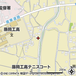 群馬県藤岡市下戸塚243周辺の地図