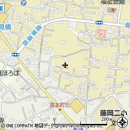 群馬県藤岡市中栗須67-2周辺の地図