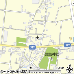 長野県安曇野市三郷温4325周辺の地図