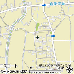 群馬県藤岡市下戸塚376周辺の地図