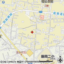 群馬県藤岡市中栗須72-10周辺の地図