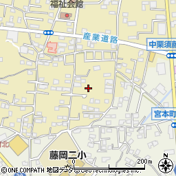 群馬県藤岡市中栗須102-5周辺の地図