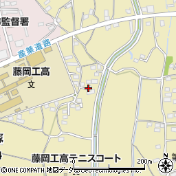 群馬県藤岡市下戸塚234-3周辺の地図