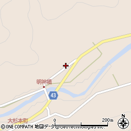 石川県小松市大杉町エ周辺の地図