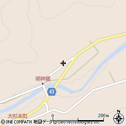 石川県小松市大杉町（エ）周辺の地図