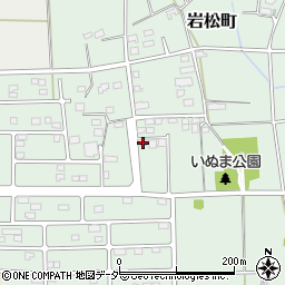 群馬県太田市岩松町194周辺の地図