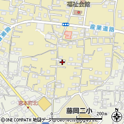 群馬県藤岡市中栗須75周辺の地図