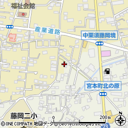 群馬県藤岡市中栗須105-13周辺の地図